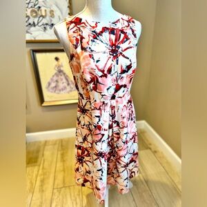 5 for $30 LOFT Floral Midi Pleated Dress